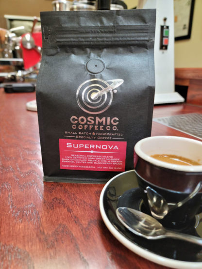Supernova Coffee Espresso Blend. Deterra sustainable coffees