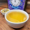 This tisane is caffeine-free and can be served hot or iced and drunk for both enjoyment and medicinal purposes.