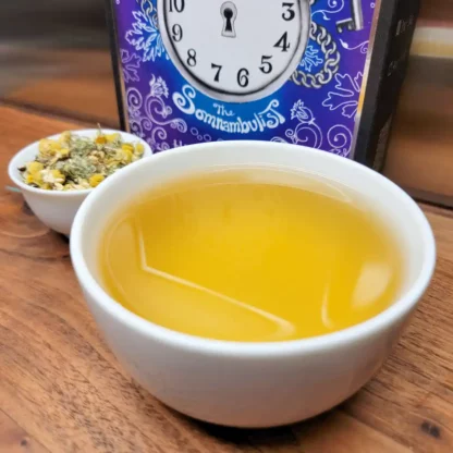 This tisane is caffeine-free and can be served hot or iced and drunk for both enjoyment and medicinal purposes.