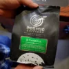 Cosmic coffee beans are packaged using the latest generation plant based biodegradable coffee bags.